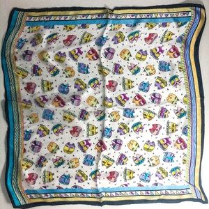 Women’s Square Silk Scarf - Special Design